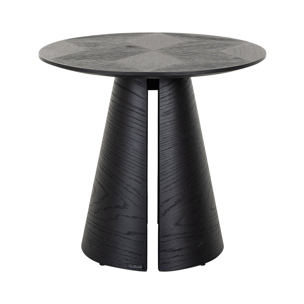 Bijzettafel Blax 585Ø (Black) van Richmond Interiors – Luxe comfort op maat van PureWonen. Vraag naar de beste prijs.