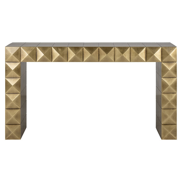 Wandtafel Collada (Brushed Gold) van Richmond Interiors – Luxe comfort op maat van PureWonen. Vraag naar de beste prijs.