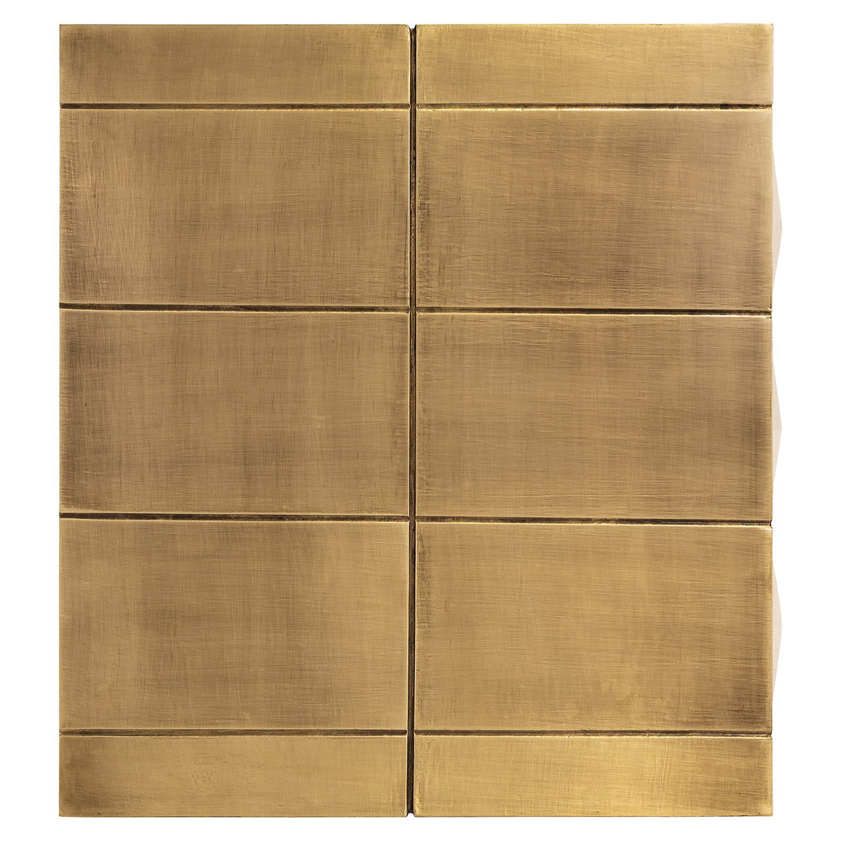 Nachtkast Collada 3-laden (Brushed Gold) van Richmond Interiors – Luxe comfort op maat van PureWonen. Vraag naar de beste prijs.