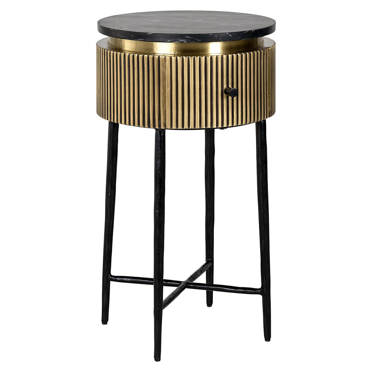 Bijzettafel Ironville (Gold) van Richmond Interiors – Luxe comfort op maat van PureWonen. Vraag naar de beste prijs.