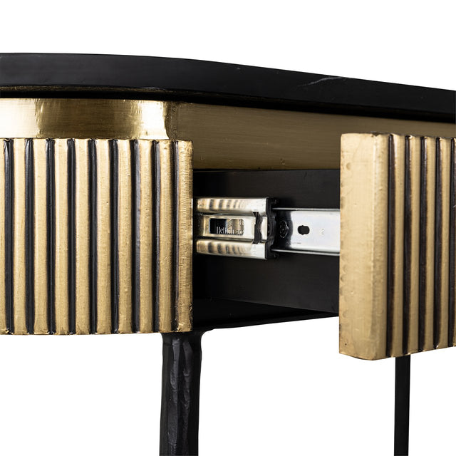 Wandtafel Ironville (Gold) van Richmond Interiors – Luxe comfort op maat van PureWonen. Vraag naar de beste prijs.