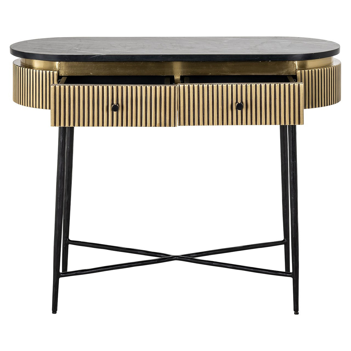 Wandtafel Ironville (Gold) van Richmond Interiors – Luxe comfort op maat van PureWonen. Vraag naar de beste prijs.