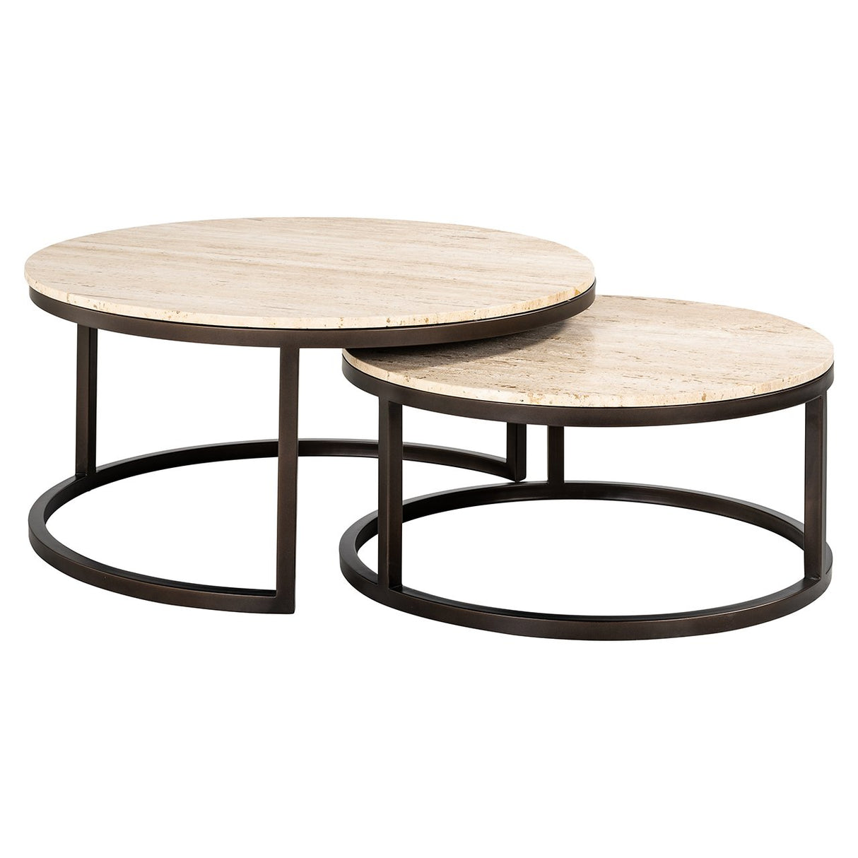 Salontafel Avalon set van 2 (Bronze) van Richmond Interiors – Luxe comfort op maat van PureWonen. Vraag naar de beste prijs.