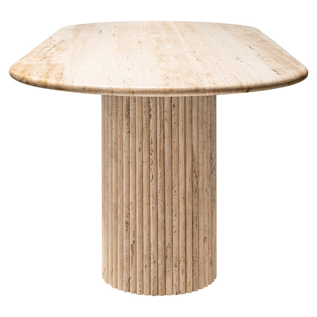 Eettafel La Cantera ovaal 240 (Beige) van Richmond Interiors – Luxe comfort op maat van PureWonen. Vraag naar de beste prijs.
