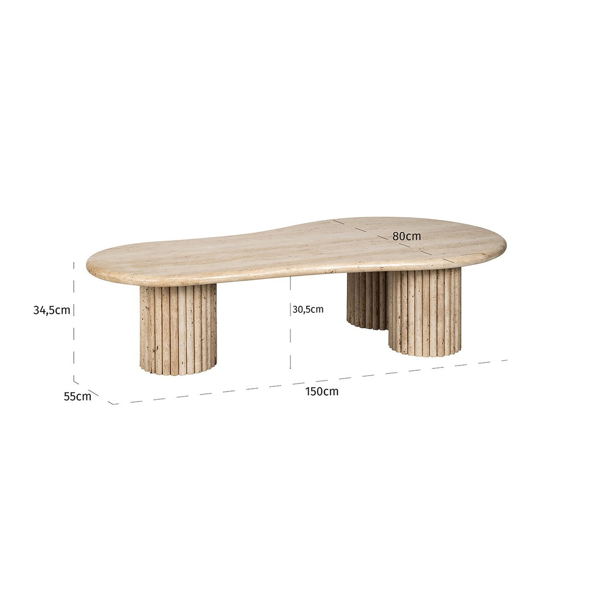 Salontafel La Cantera organische van Richmond Interiors – Luxe comfort op maat van PureWonen. Vraag naar de beste prijs.