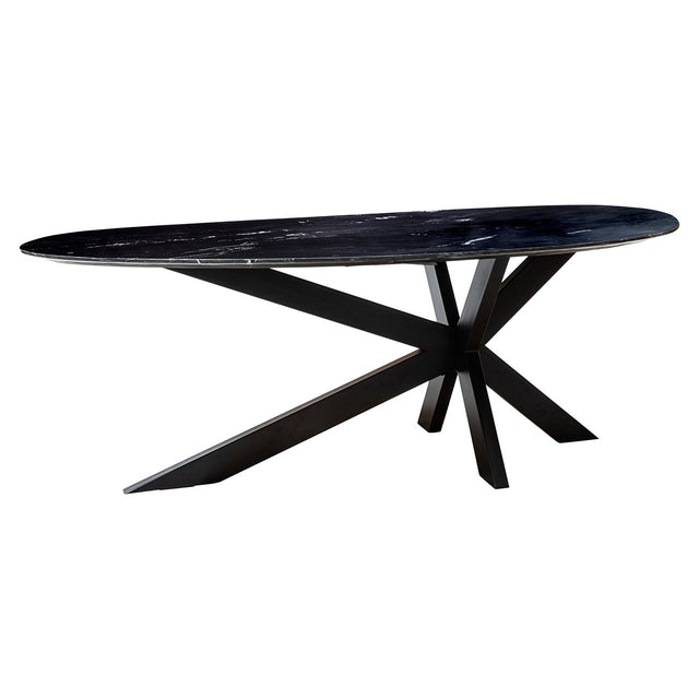Eettafel Trocadero zwart (Black) van Richmond Interiors – Luxe comfort op maat van PureWonen. Vraag naar de beste prijs.