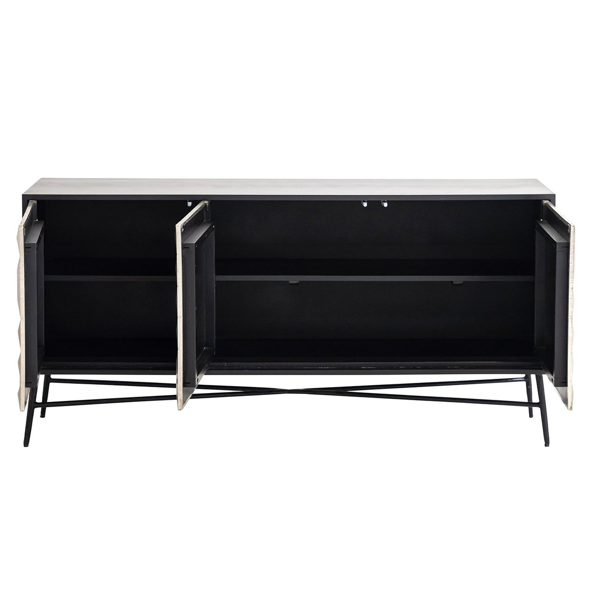 Dressoir Tetro Silver van Richmond Interiors – Luxe comfort op maat van PureWonen. Vraag naar de beste prijs.