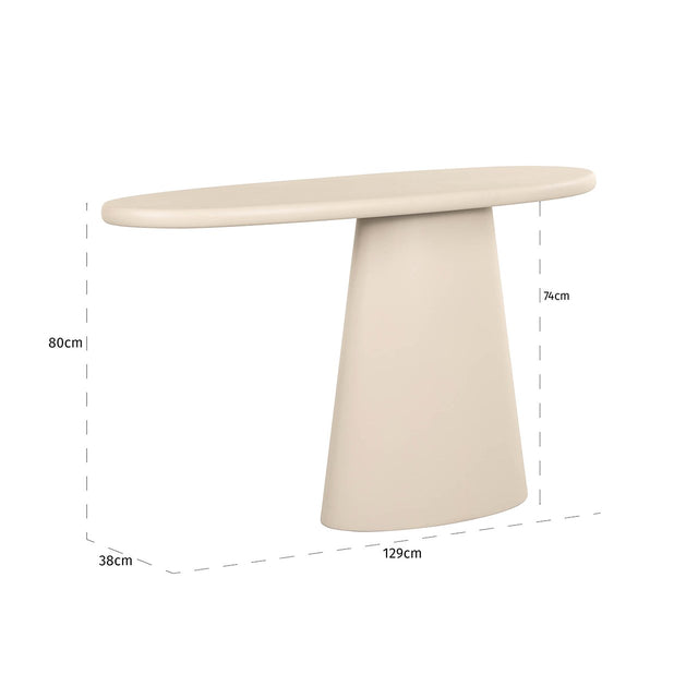 Wandtafel Clayton (Beige) van Richmond Interiors – Luxe comfort op maat van PureWonen. Vraag naar de beste prijs.