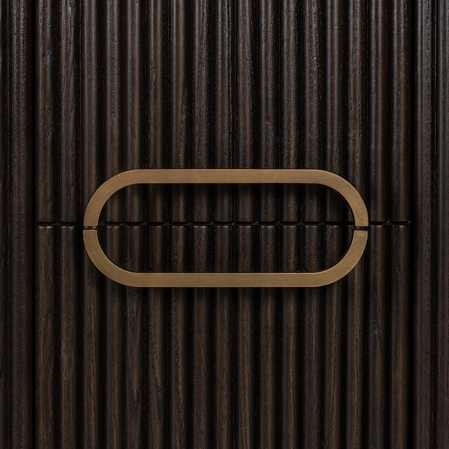 Nachtkastje Luxor 1-deur (Brown) van Richmond Interiors – Luxe comfort op maat van PureWonen. Vraag naar de beste prijs.