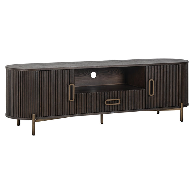 TV-dressoir Luxor 2-deuren 1-lade (Brown) van Richmond Interiors – Luxe comfort op maat van PureWonen. Vraag naar de beste prijs.