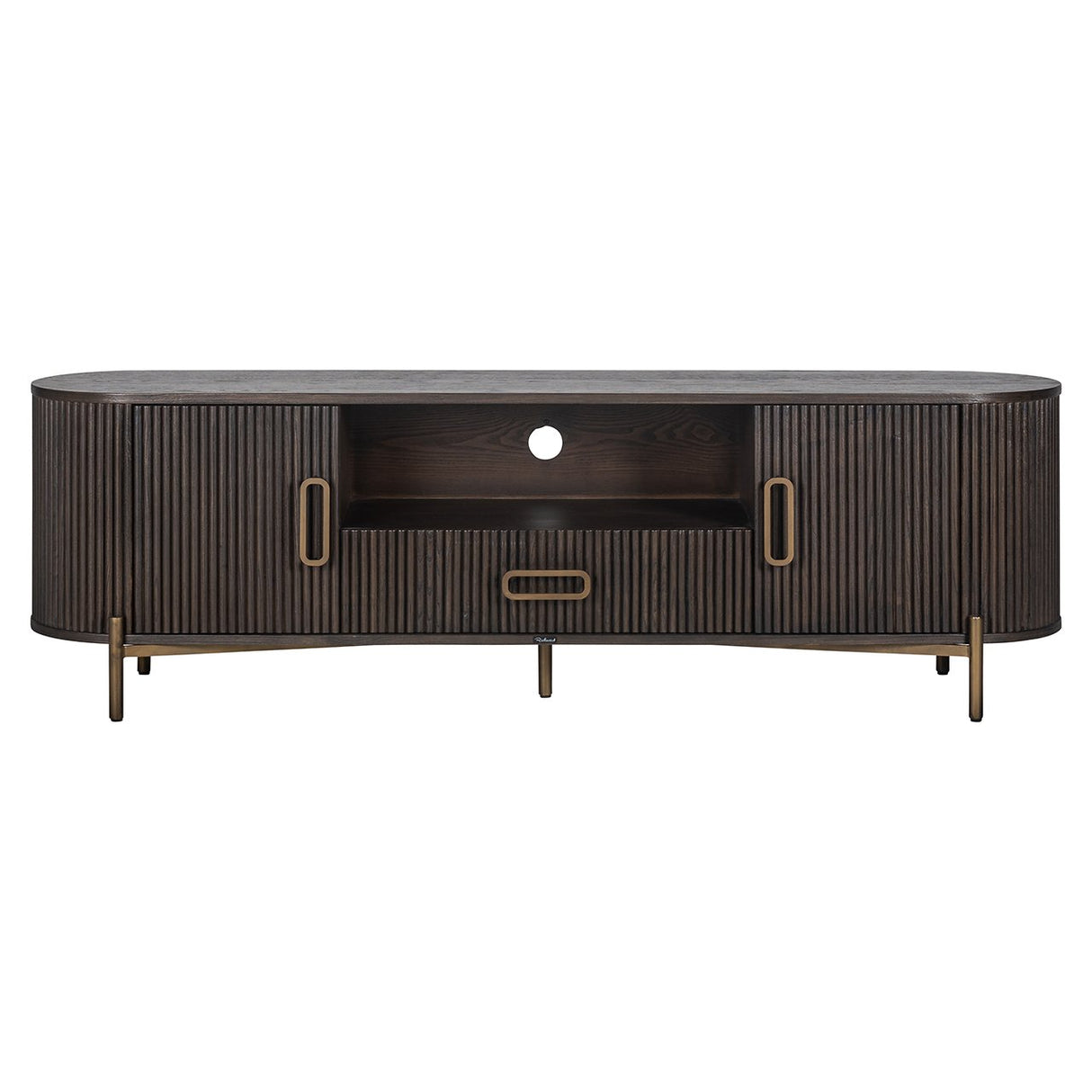 TV-dressoir Luxor 2-deuren 1-lade (Brown) van Richmond Interiors – Luxe comfort op maat van PureWonen. Vraag naar de beste prijs.