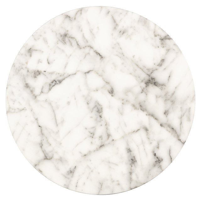 Bijzettafel Kita faux wit marmer (White) van Richmond Interiors – Luxe comfort op maat van PureWonen. Vraag naar de beste prijs.