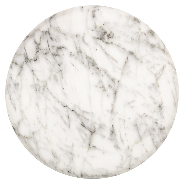 Bijzettafel Lohan faux wit marmer (White) van Richmond Interiors – Luxe comfort op maat van PureWonen. Vraag naar de beste prijs.