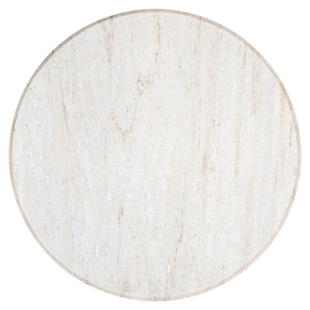 Salontafel Mayfield 90Ø (White) van Richmond Interiors – Luxe comfort op maat van PureWonen. Vraag naar de beste prijs.