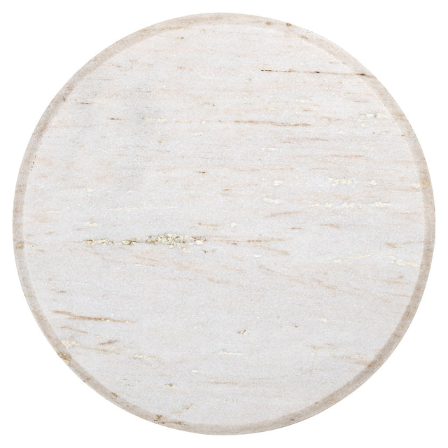 Bijzettafel Mayfield 55Ø (White) van Richmond Interiors – Luxe comfort op maat van PureWonen. Vraag naar de beste prijs.