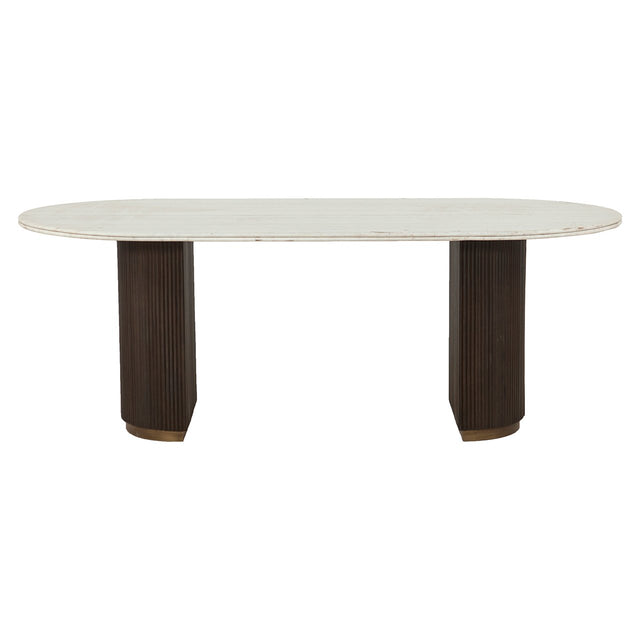 Eettafel Mayfield 210 (Brown) van Richmond Interiors – Luxe comfort op maat van PureWonen. Vraag naar de beste prijs.