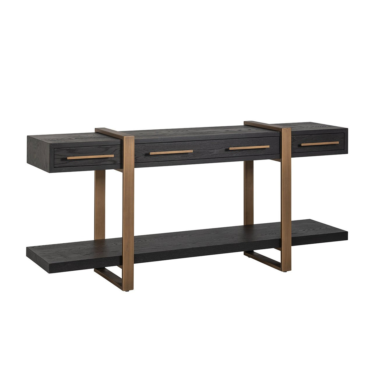 Dressoir Cambon 3-laden (Dark coffee) van Richmond Interiors – Luxe comfort op maat van PureWonen. Vraag naar de beste prijs.