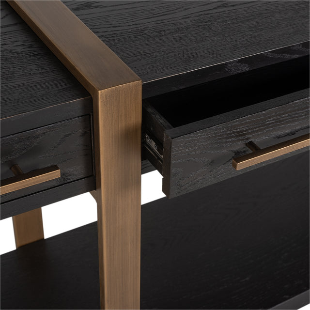 Dressoir Cambon 3-laden (Dark coffee) van Richmond Interiors – Luxe comfort op maat van PureWonen. Vraag naar de beste prijs.