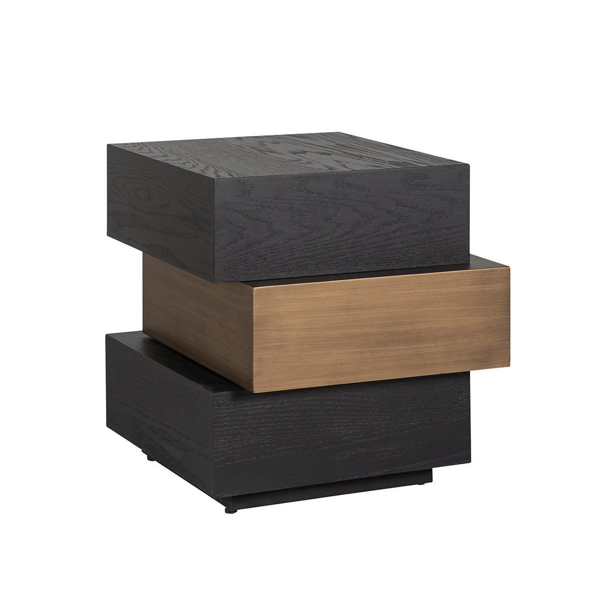 Bijzettafel Cambon 3-laags (Dark coffee) van Richmond Interiors – Luxe comfort op maat van PureWonen. Vraag naar de beste prijs.