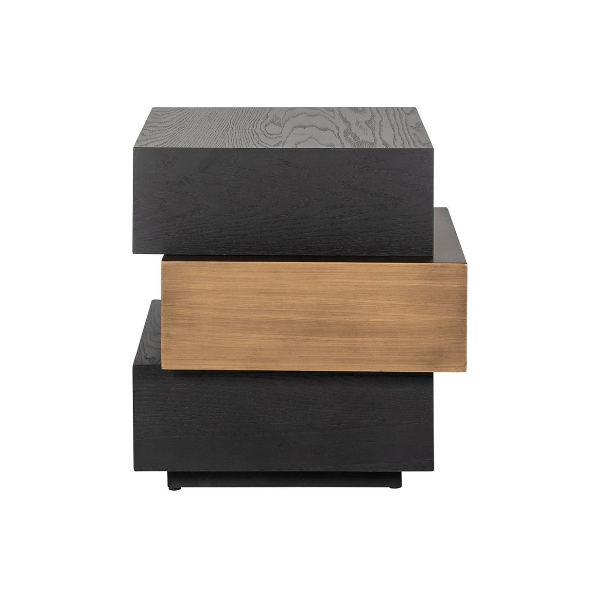 Bijzettafel Cambon 3-laags (Dark coffee) van Richmond Interiors – Luxe comfort op maat van PureWonen. Vraag naar de beste prijs.