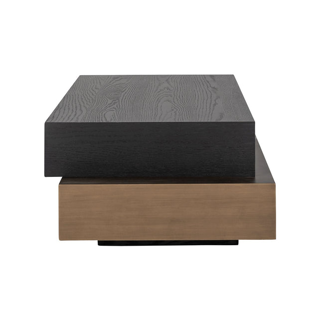 Salontafel Cambon blok (Dark coffee) van Richmond Interiors – Luxe comfort op maat van PureWonen. Vraag naar de beste prijs.