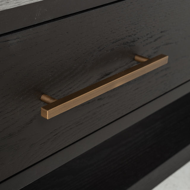 TV-dressoir Cambon 3-laden (Dark coffee) van Richmond Interiors – Luxe comfort op maat van PureWonen. Vraag naar de beste prijs.
