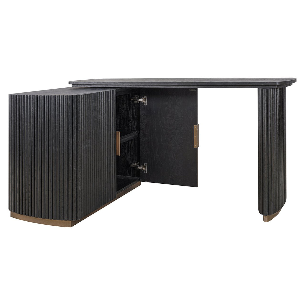 Bureau Cambon 2-deurs (Dark coffee) van Richmond Interiors – Luxe comfort op maat van PureWonen. Vraag naar de beste prijs.
