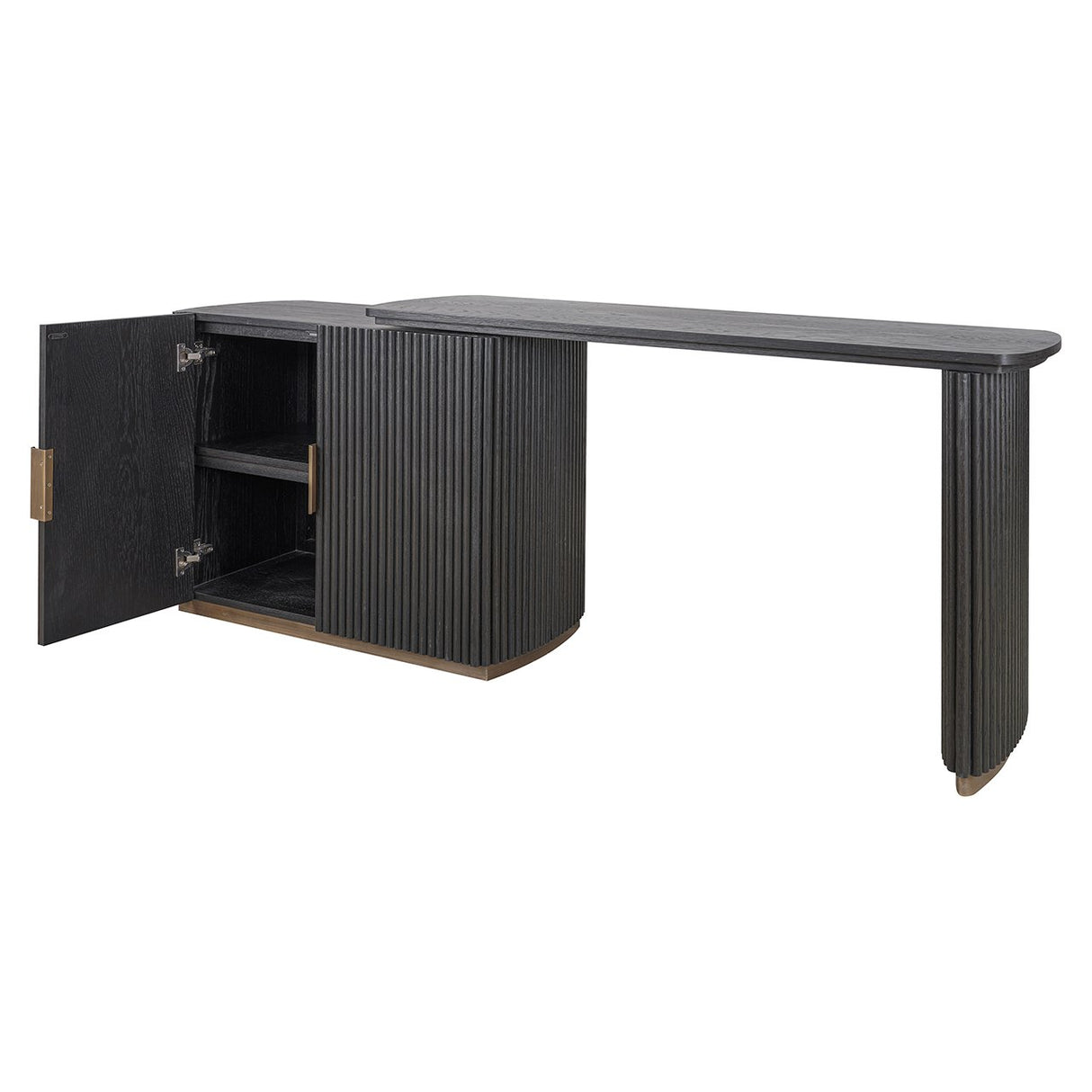 Bureau Cambon 2-deurs (Dark coffee) van Richmond Interiors – Luxe comfort op maat van PureWonen. Vraag naar de beste prijs.