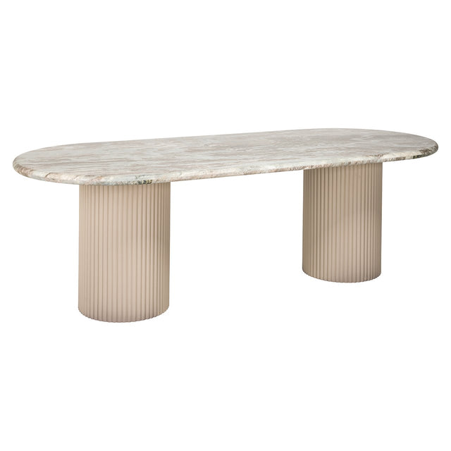 Eettafel Coronel (Beige) van Richmond Interiors – Luxe comfort op maat van PureWonen. Vraag naar de beste prijs.