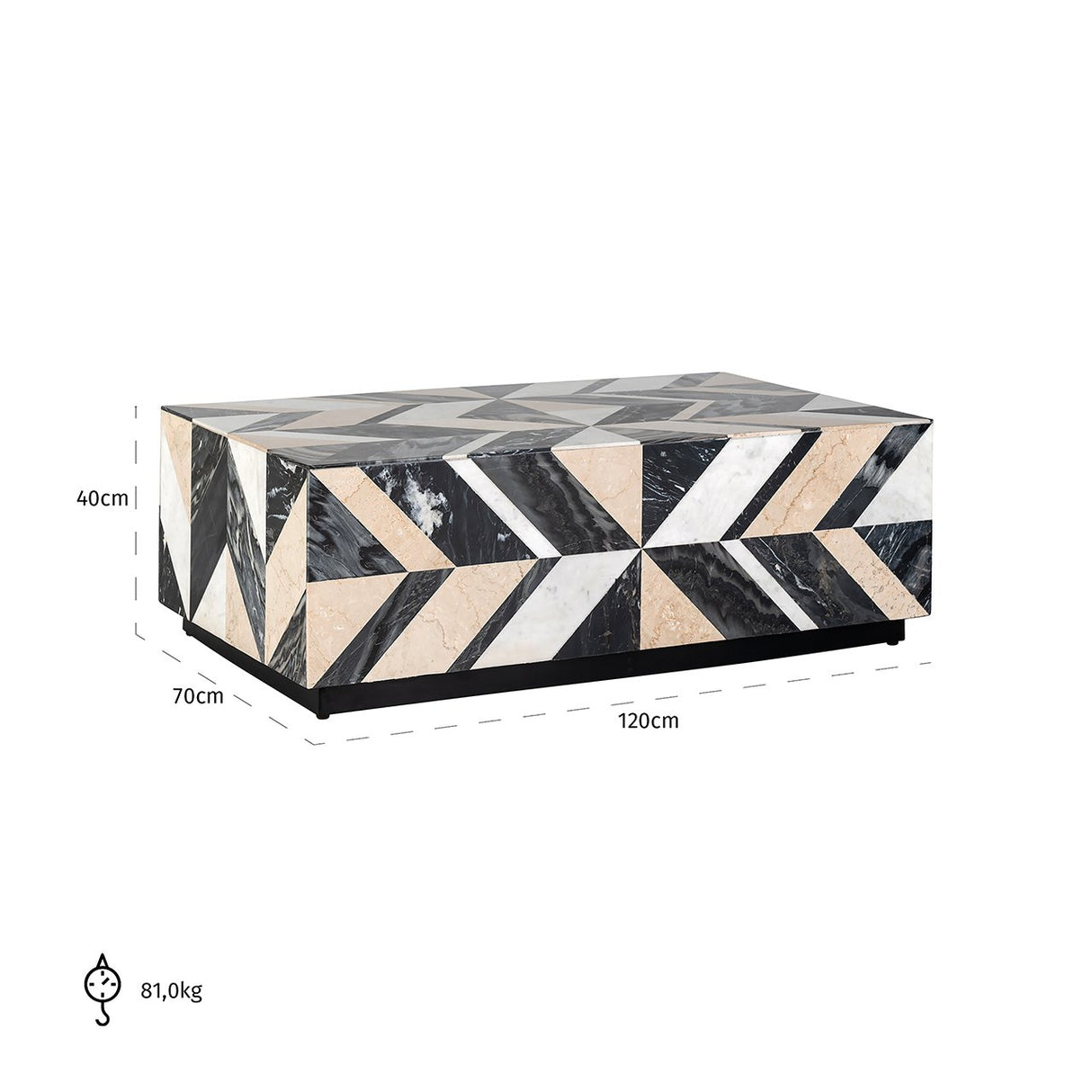 Salontafel Rostelli van Richmond Interiors – Luxe comfort op maat van PureWonen. Vraag naar de beste prijs.