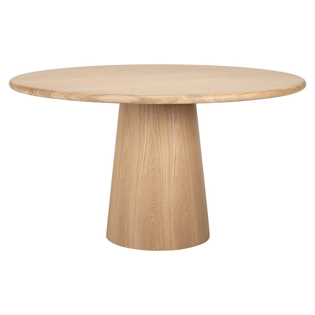 Eettafel Oakley 140Ø (Natural oak) van Richmond Interiors – Luxe comfort op maat van PureWonen. Vraag naar de beste prijs.