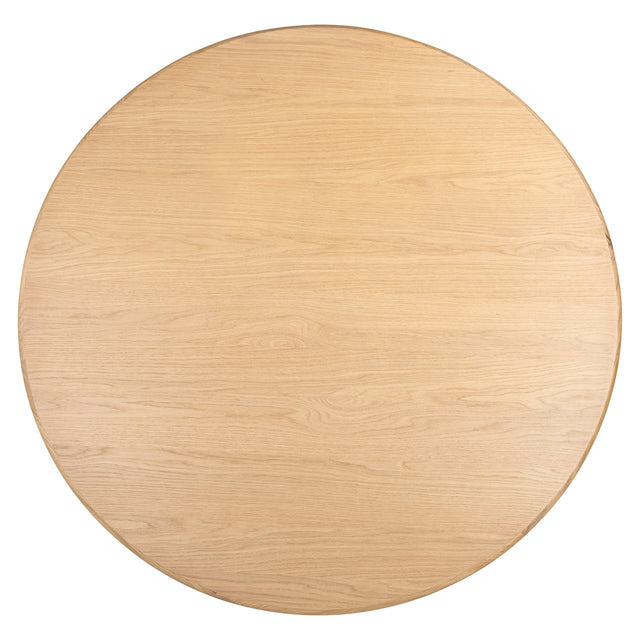 Eettafel Oakley 140Ø (Natural oak) van Richmond Interiors – Luxe comfort op maat van PureWonen. Vraag naar de beste prijs.