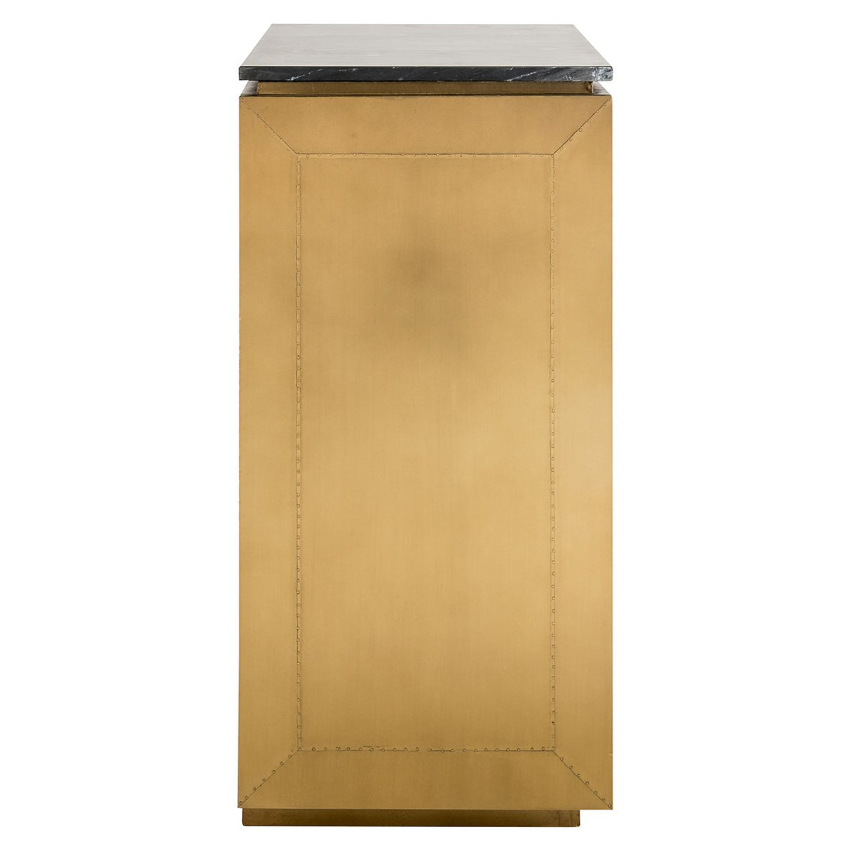 Dressoir Finsbury 2-deurs (Black/gold) van Richmond Interiors – Luxe comfort op maat van PureWonen. Vraag naar de beste prijs.