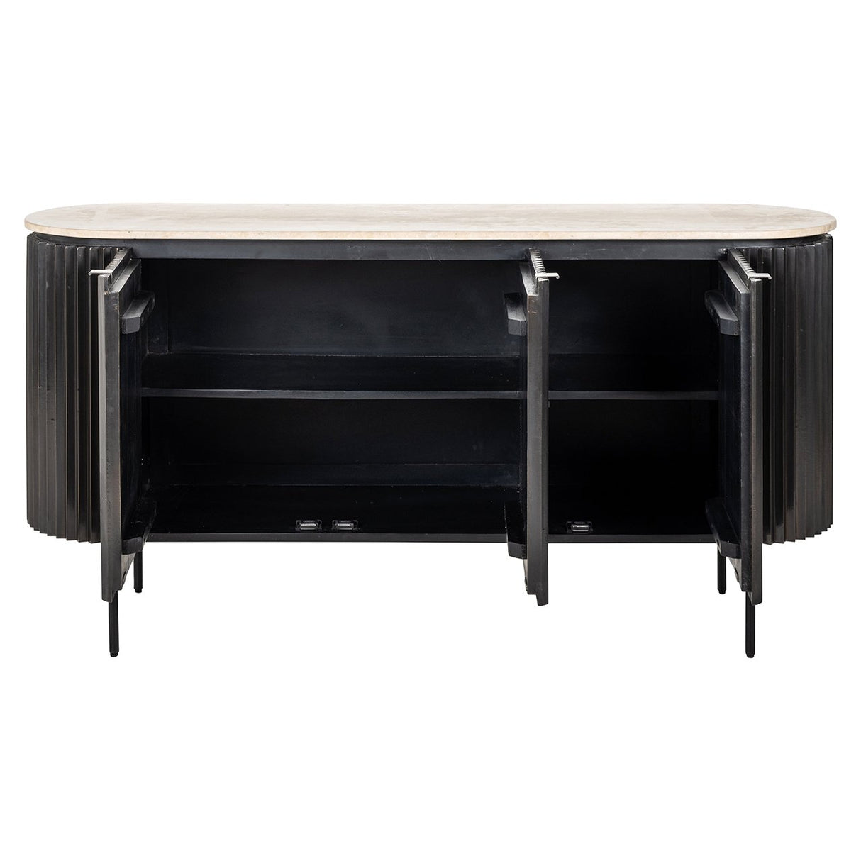 Dressoir Hampton (Dark brown) van Richmond Interiors – Luxe comfort op maat van PureWonen. Vraag naar de beste prijs.