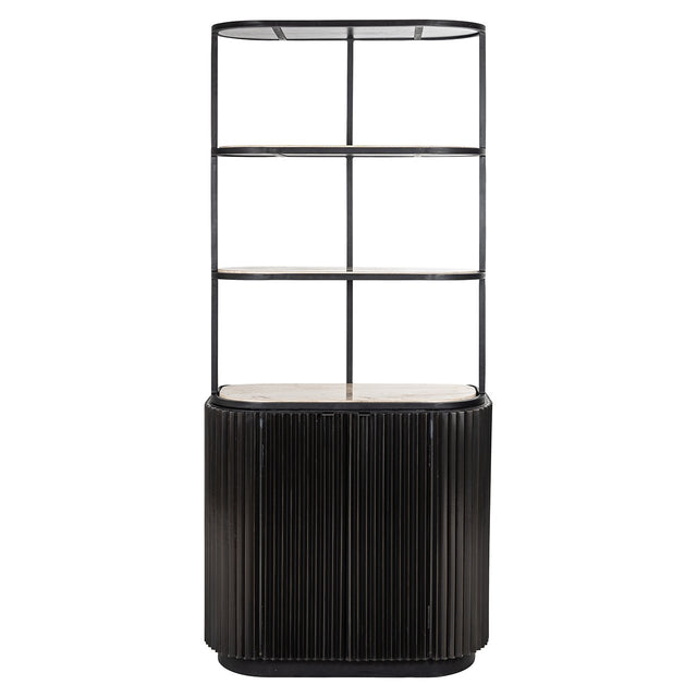 Wandkast Hampton 2-deuren 2-planken (Dark brown) van Richmond Interiors – Luxe comfort op maat van PureWonen. Vraag naar de beste prijs.