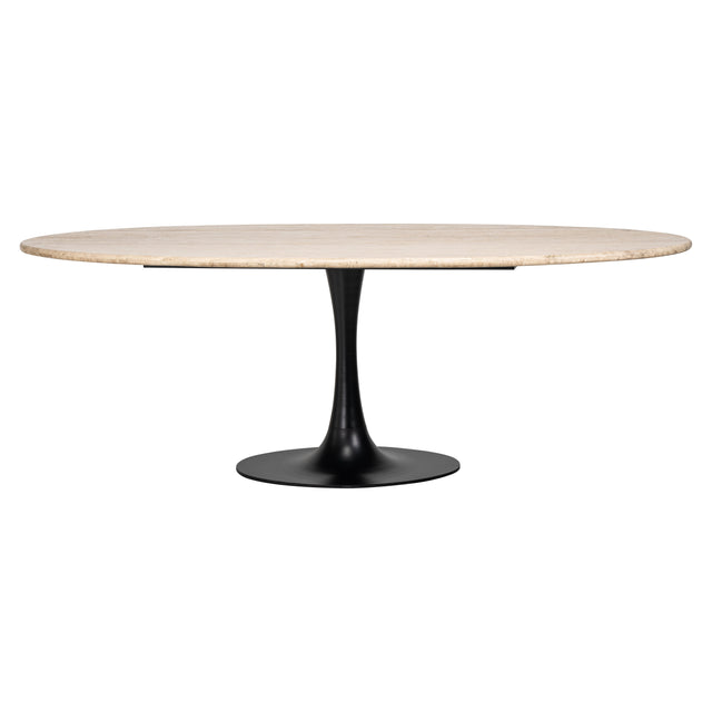 Eettafel Hampton ovaal 230 (Black) van Richmond Interiors – Luxe comfort op maat van PureWonen. Vraag naar de beste prijs.
