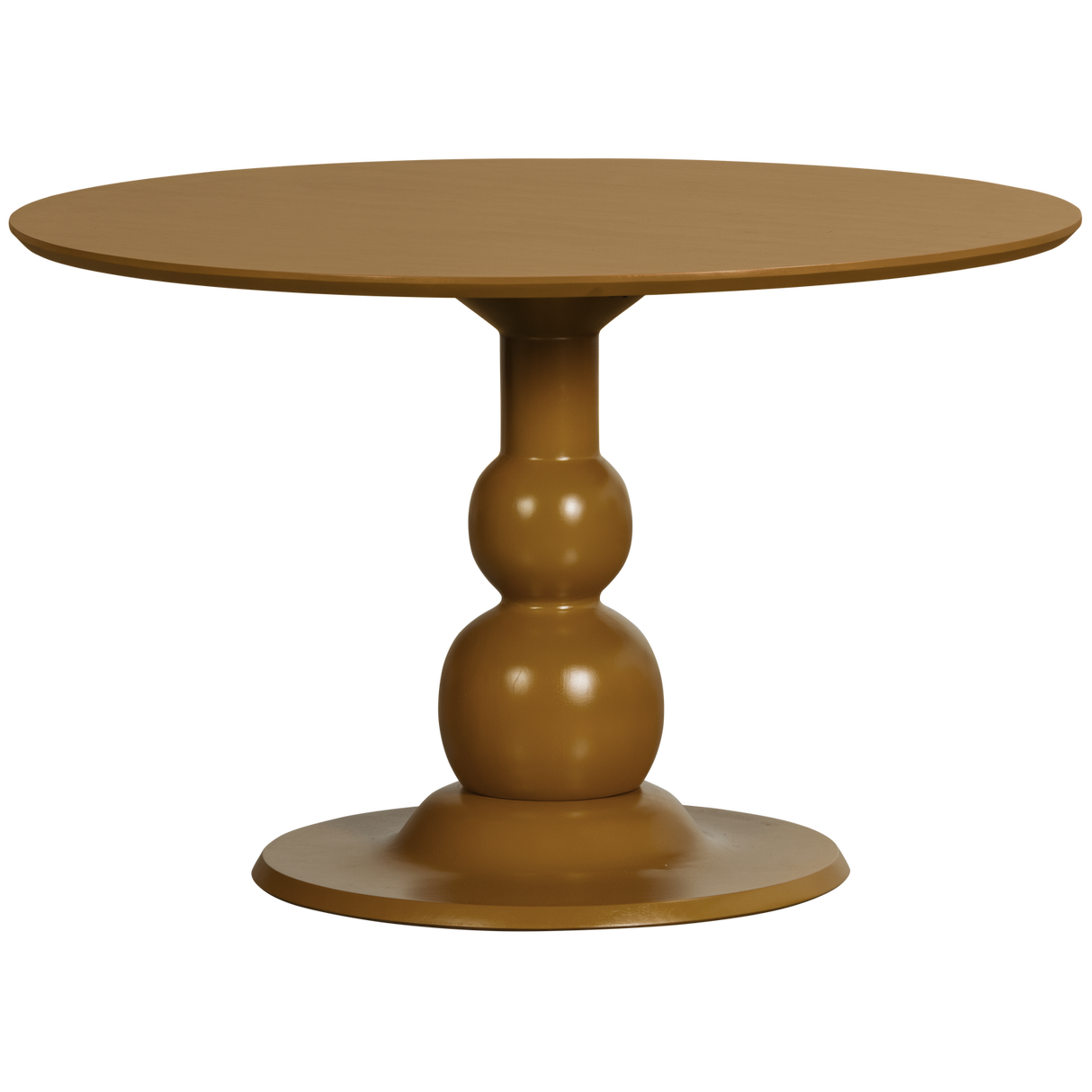 Blanco Eettafel O120 Cm Mango Hout Honinggeel