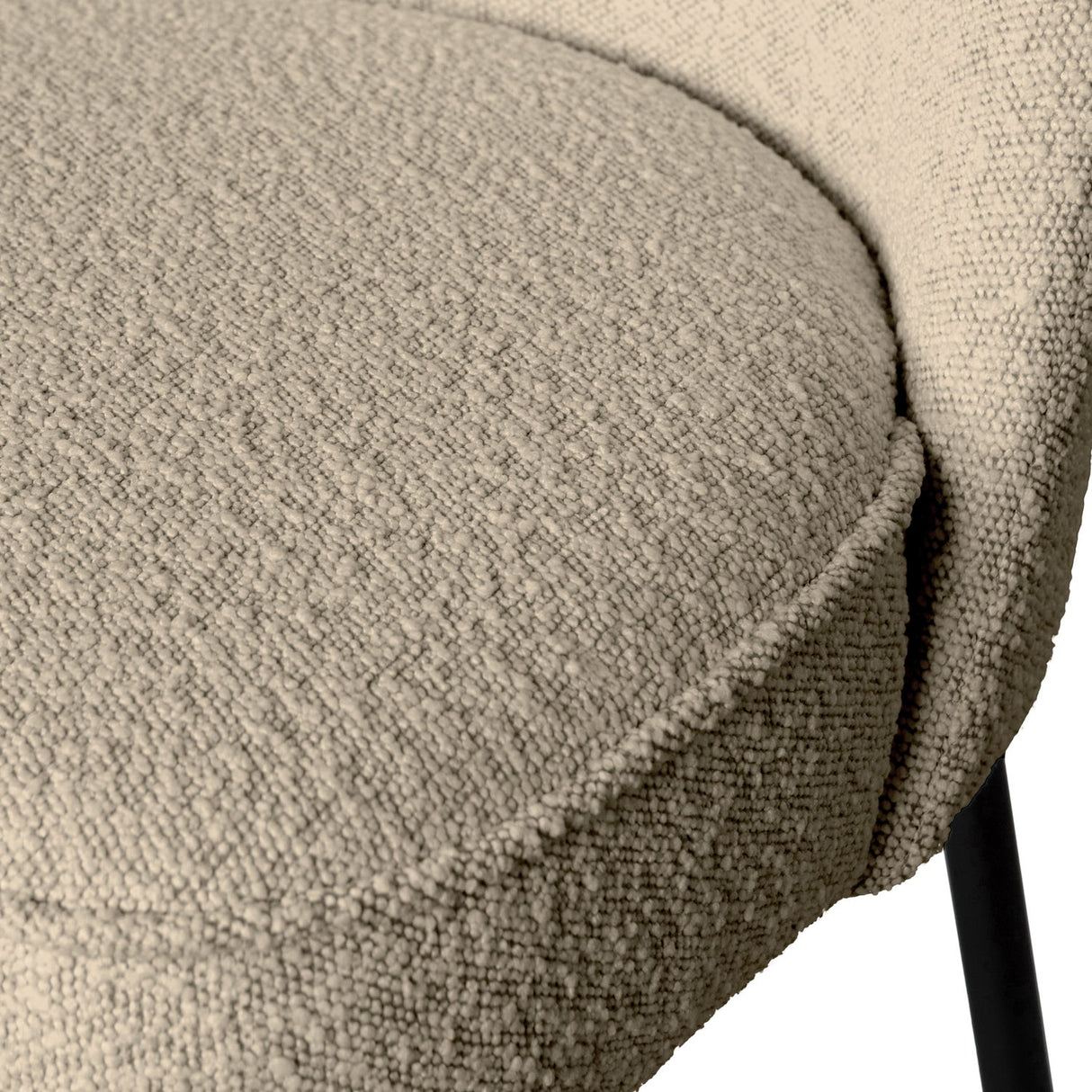Vogue Eetbank Boucle Beige