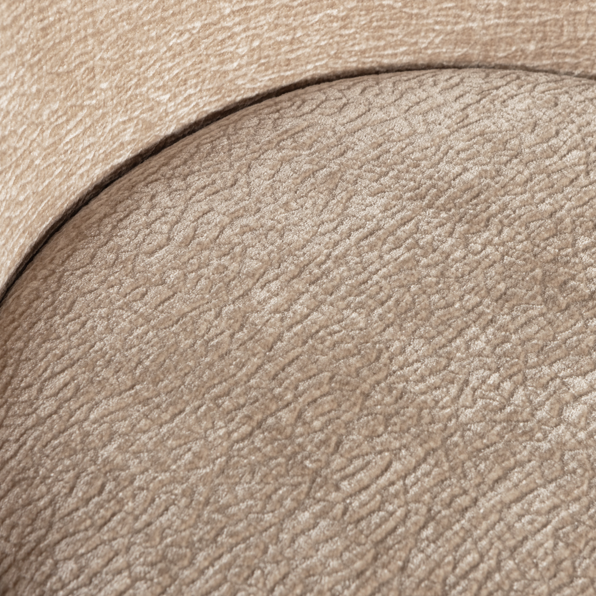 Vogue Barstoel 65 Cm 3 D Chenille Zand