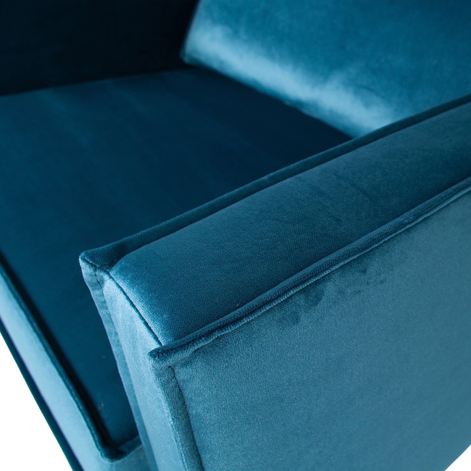 Rodeo Fauteuil Velvet Blauw