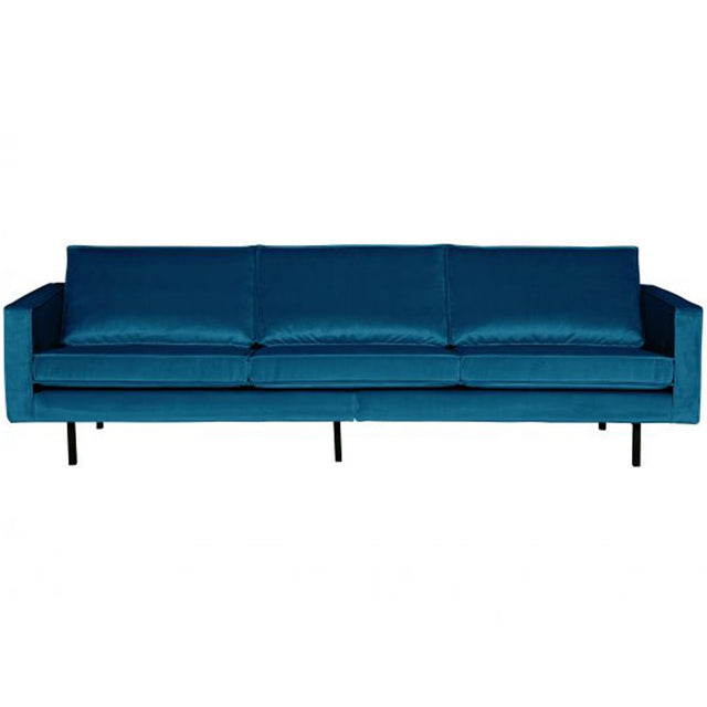 Rodeo 3 Zits Bank Velvet Blauw