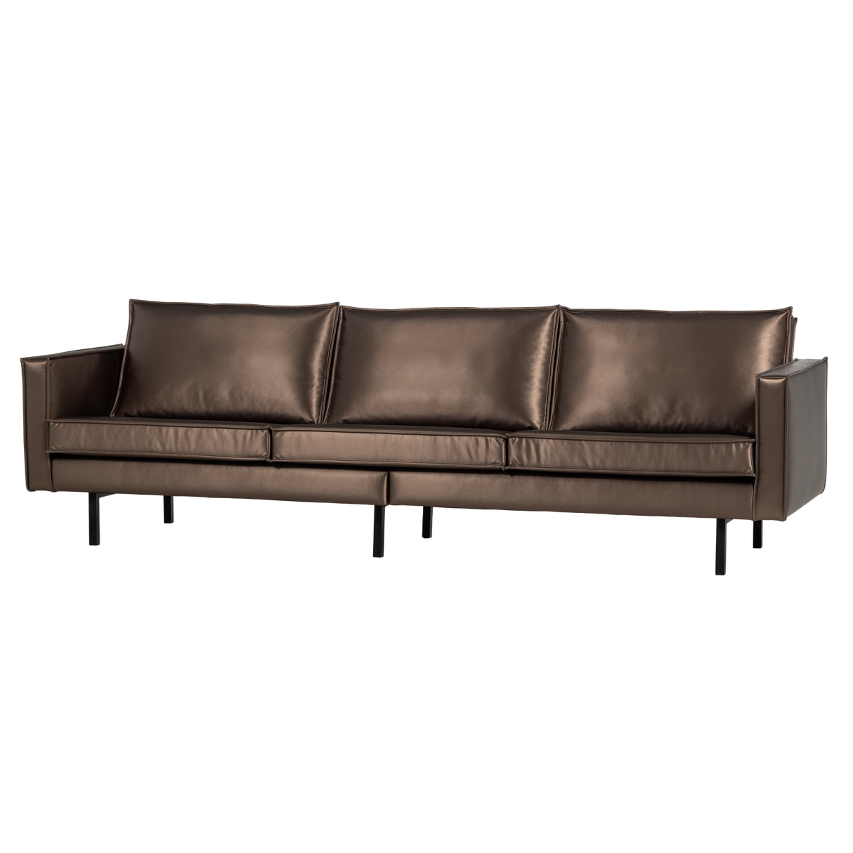 Rodeo 3 Zits Bank Metallic Koper Bruin