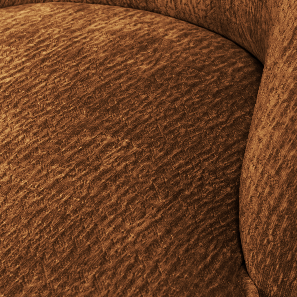 Vogue Fauteuil 3 D Chenille Middenbruin