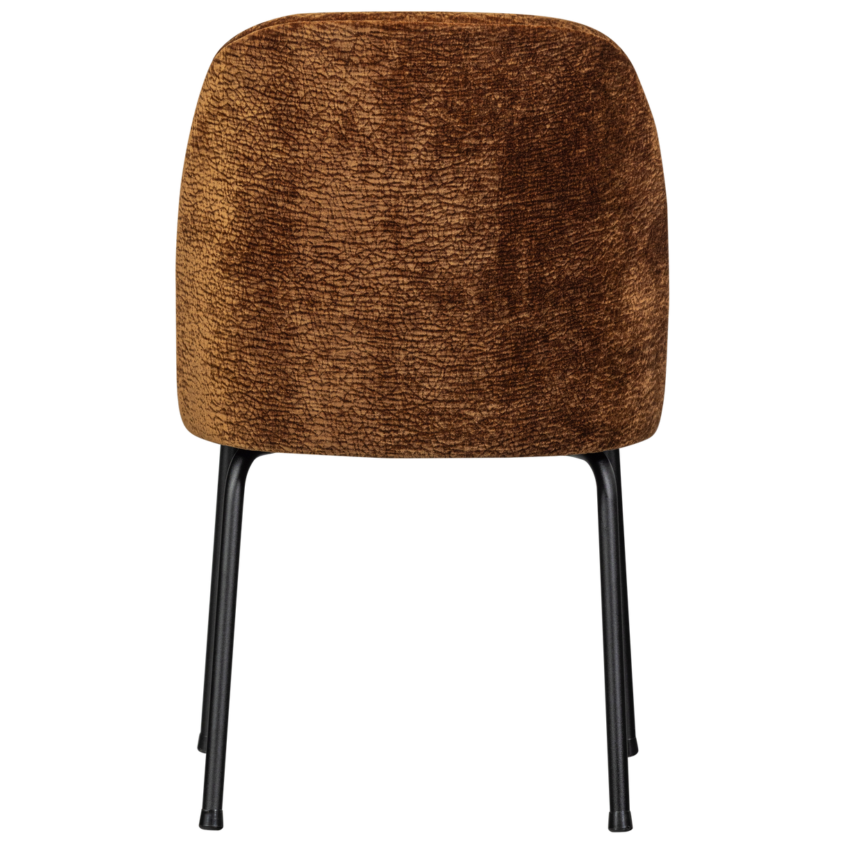 Vogue Eetkamerstoel 3 D Chenille Middenbruin