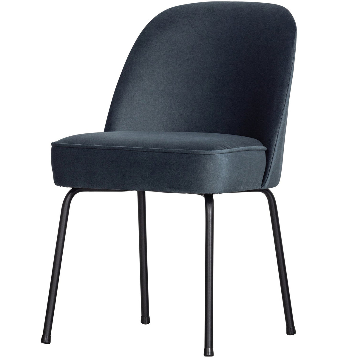 Vogue Eetkamerstoel Velvet Blauw