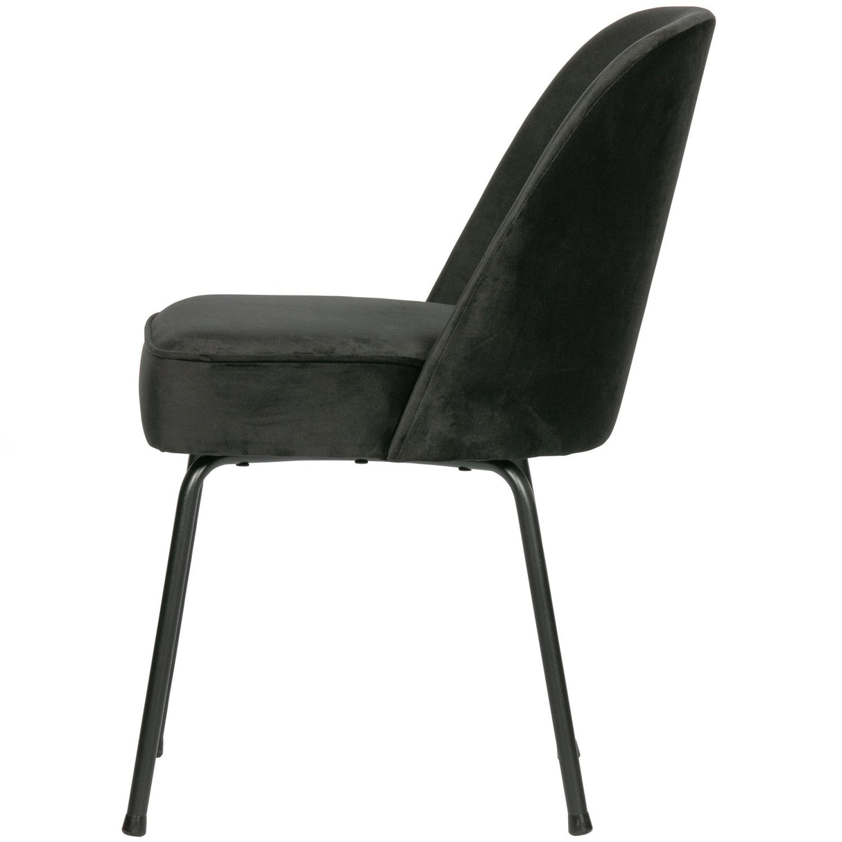 Vogue Eetkamerstoel Velvet Zwart
