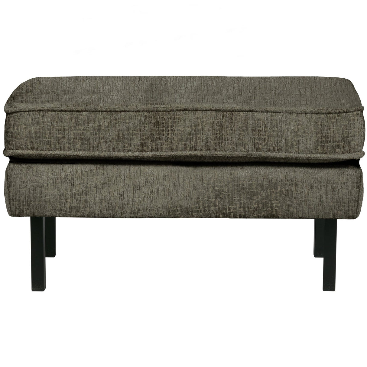 Rodeo Hocker Op Poten Structure Velvet Frost