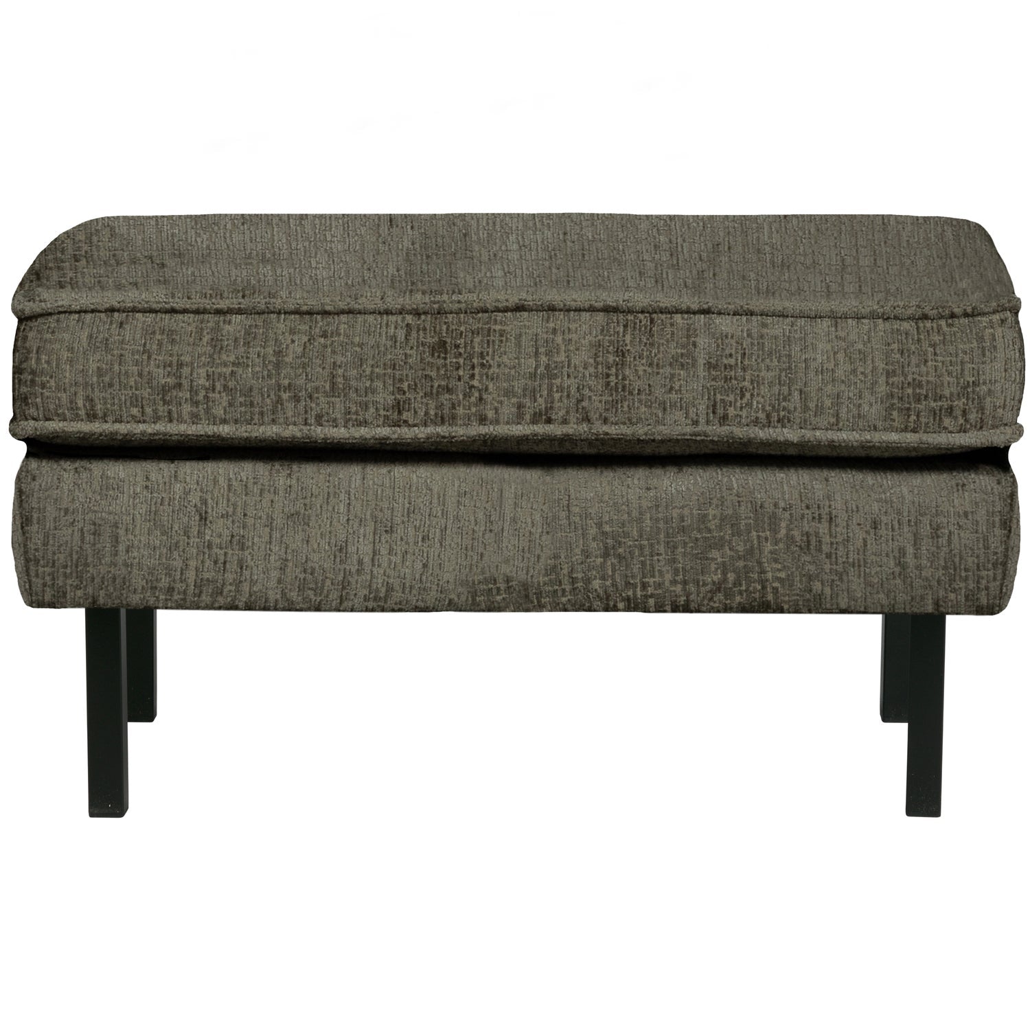 Rodeo Hocker Op Poten Structure Velvet Frost