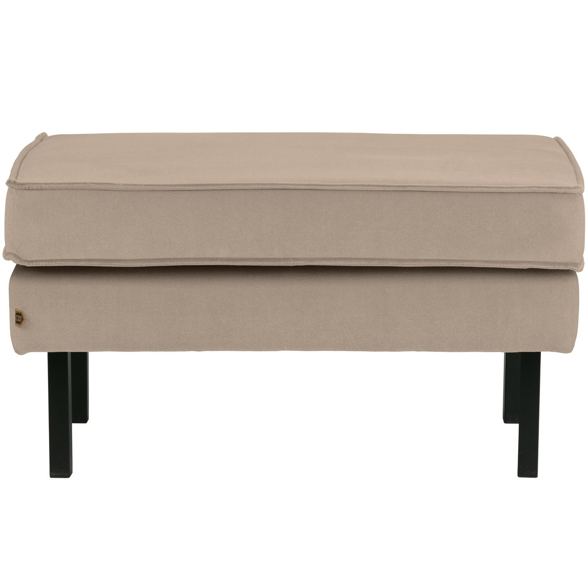 Rodeo Hocker Op Poten Velvet Khaki