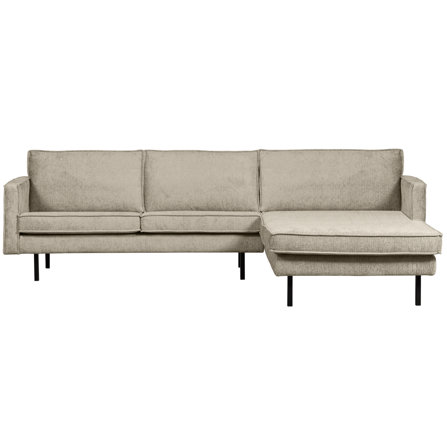 Rodeo Chaise Longue Bank Rechts Structure Velvet Wheatfield